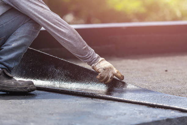 Professional Foundation Crack Repair technician working in Port Jefferson, OH